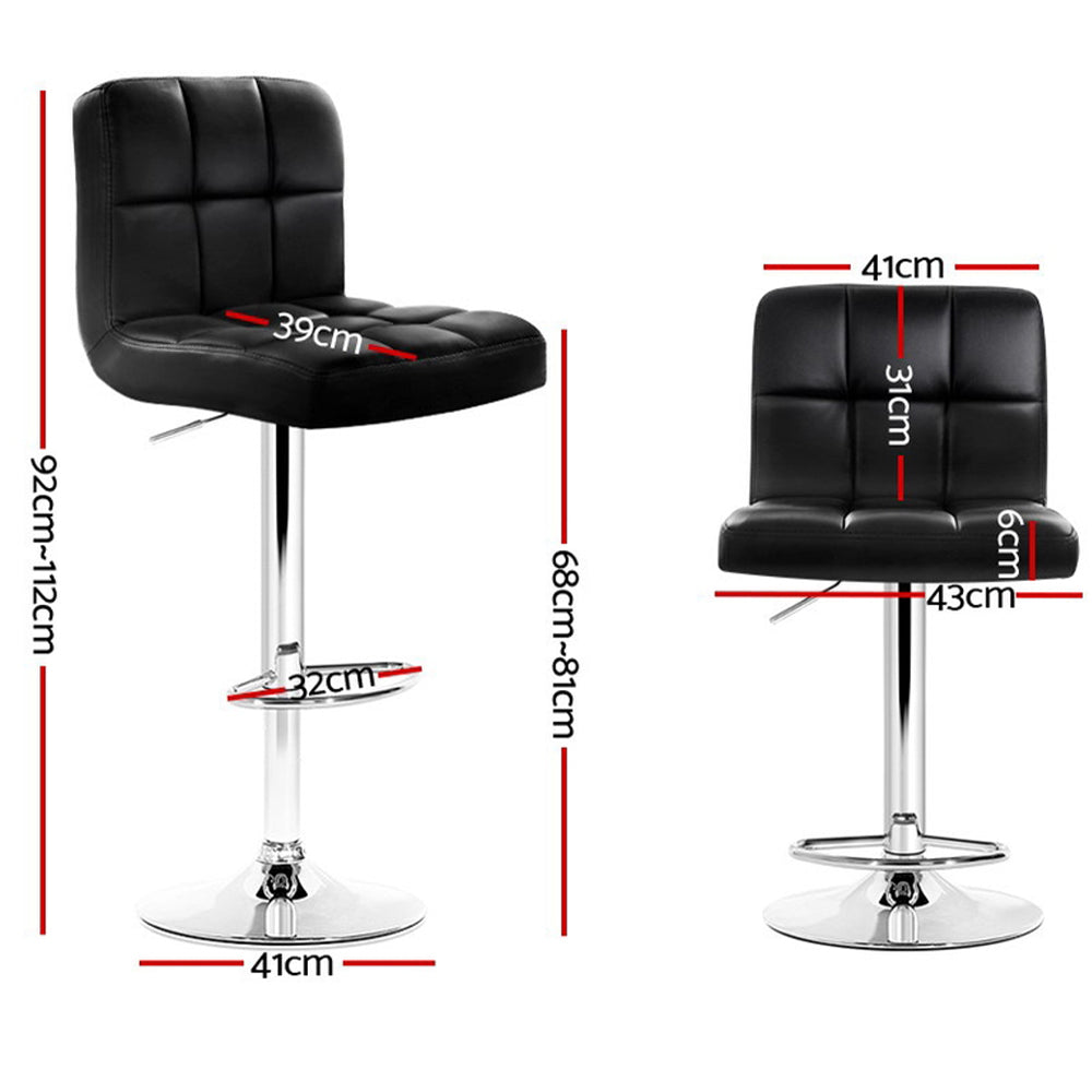 Jeccoo Leather Padded Bar Stool For Kitchen Seating (Price is for each)