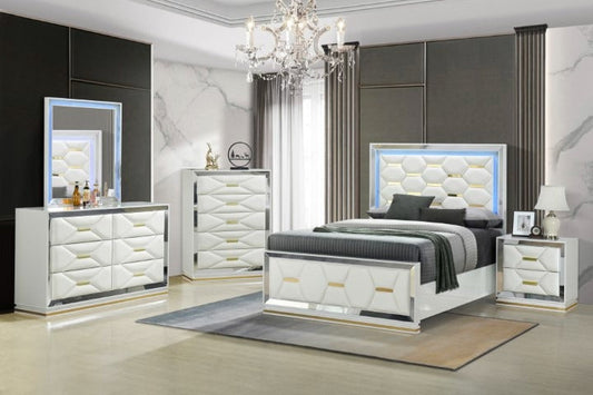 EMPIRE BEDROOM RANGE WITH LED LIGHT
