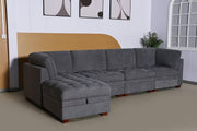 NOVA 4STR WITH OTTOMAN MODULAR SOFA