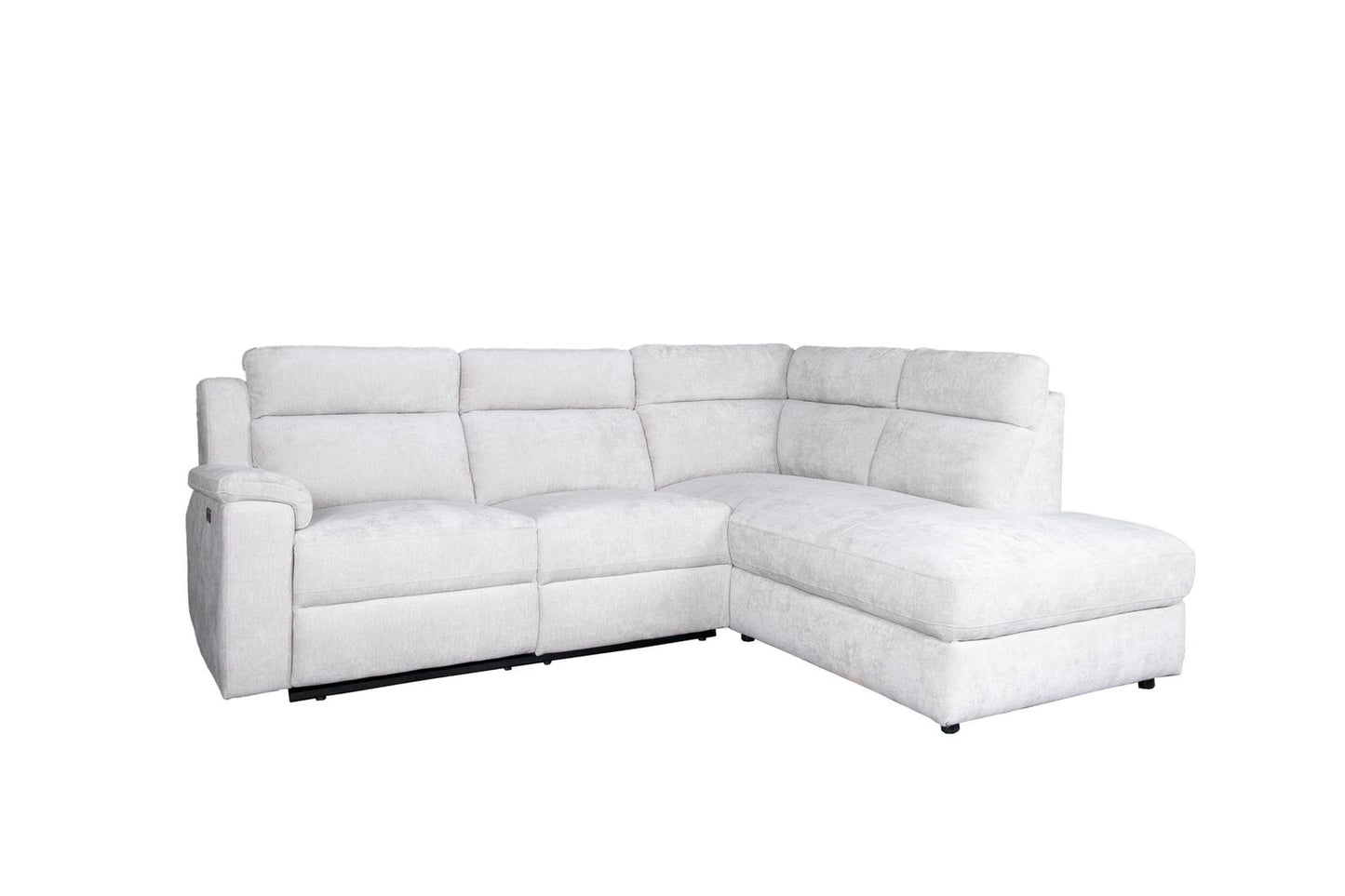 EMILY CHAISE SOFA WITH ELECTRIC RECLINER NEW ARRIVALS....!!!