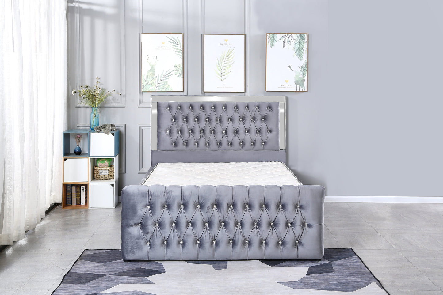 WINDSOR GAS LIFT STORAGE BED FRAME VALUE FOR MONEY
