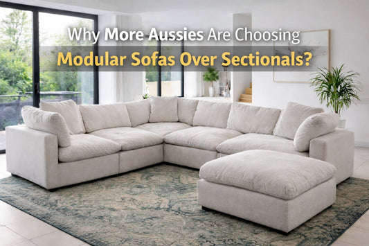 Why More Aussies Are Choosing Modular Sofas Over Sectionals?