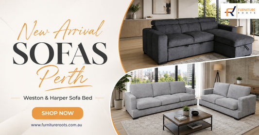 New Arrival Sofas Perth: Weston & Harper Sofa Bed