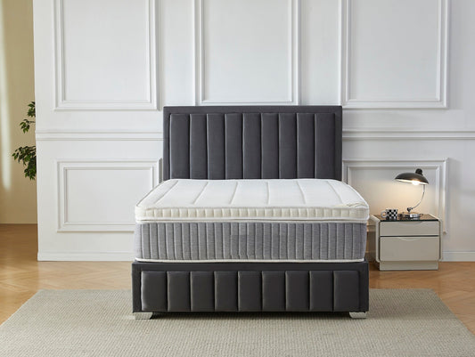 MARIA GAS LIFT STORAGE BED FRAME