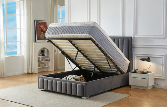 MARIA GAS LIFT STORAGE BED FRAME