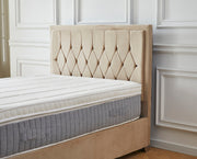 SHELLY GAS LIFT STORAGE BED FRAME