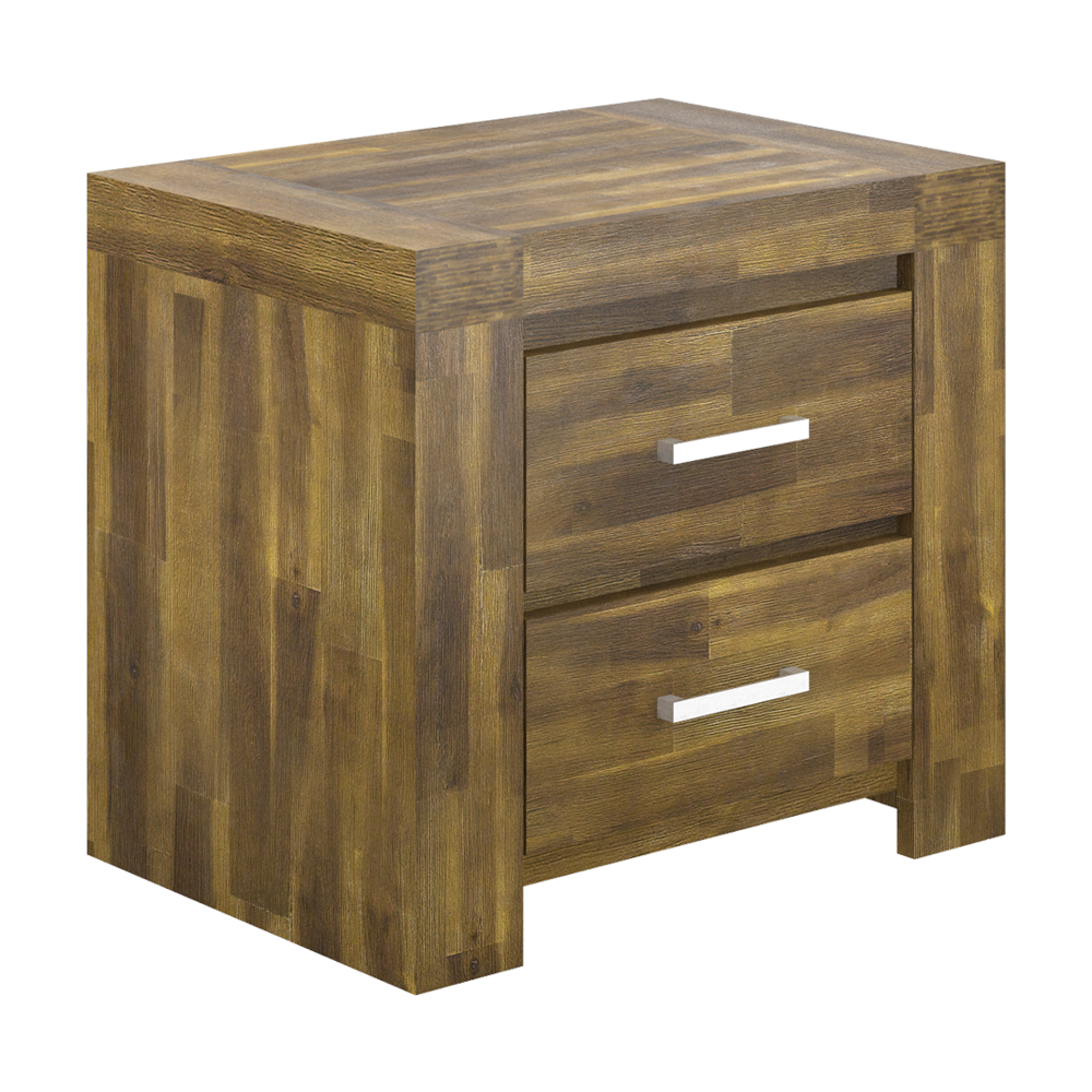 Cartier Range 2 Drw Bedside TABLE