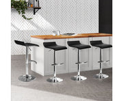 Sena Bar Stools Adjustable Gas Lift Chairs Black. Price is for Each