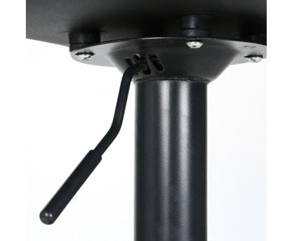 fynn Bar Stools Padded Seat Gas Lift Black. Price is for Each
