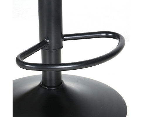 fynn Bar Stools Padded Seat Gas Lift Black. Price is for Each