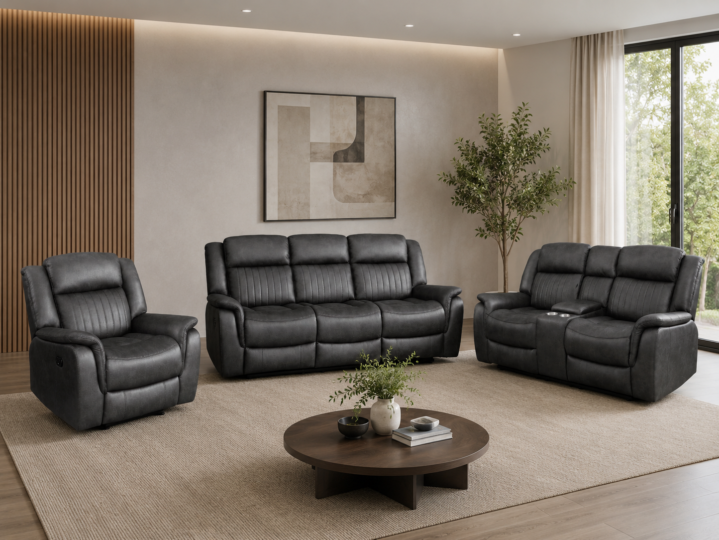 KINGSTON MANUAL RECLINER 3+2+1 SEATER SOFA COMING SOON ETA 12/07/2026