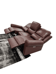 LUCIANO LEATHER 3+2+1 ELECTRIC RECLINER SOFA