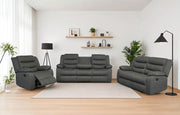 LENGHAM 3+2+1 MANUAL RECLINER SOFA