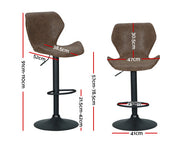 Frawley brown bar Stools Price is for Each