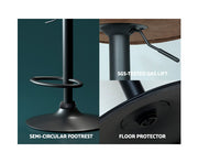 Frawley brown bar Stools Price is for Each