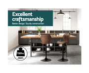 Frawley brown bar Stools Price is for Each