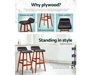 Nature Bar Stools Wooden (Solid Wood Material).Price is for Each