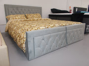 MIA KING SINGLE GAS LIFT STORAGE BED FRAME