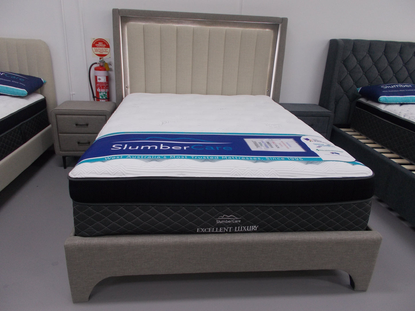 VERSALI BED FRAME WITH LED LIGHT AFFORDABLE RANGE