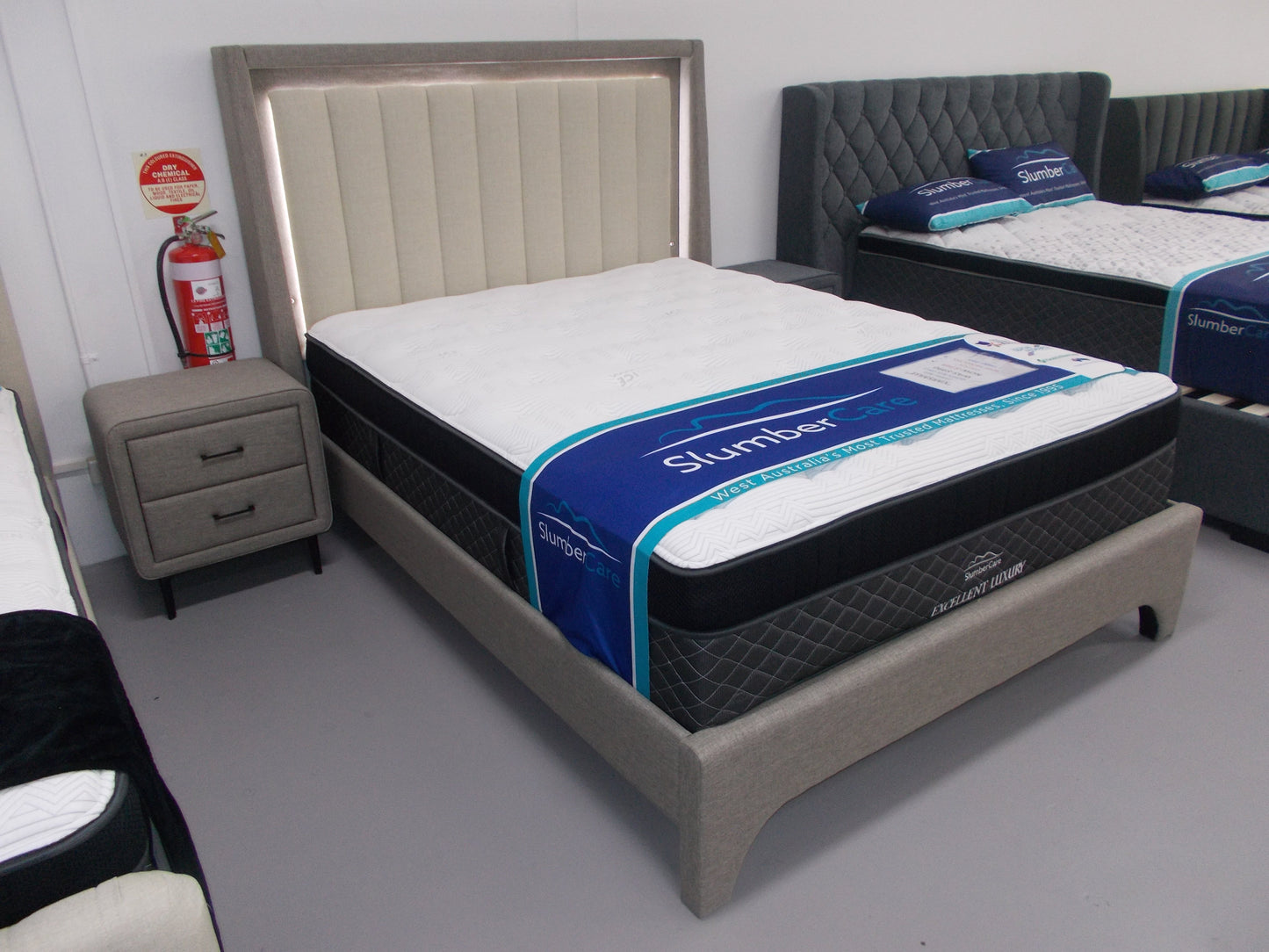 VERSALI BED FRAME WITH LED LIGHT AFFORDABLE RANGE