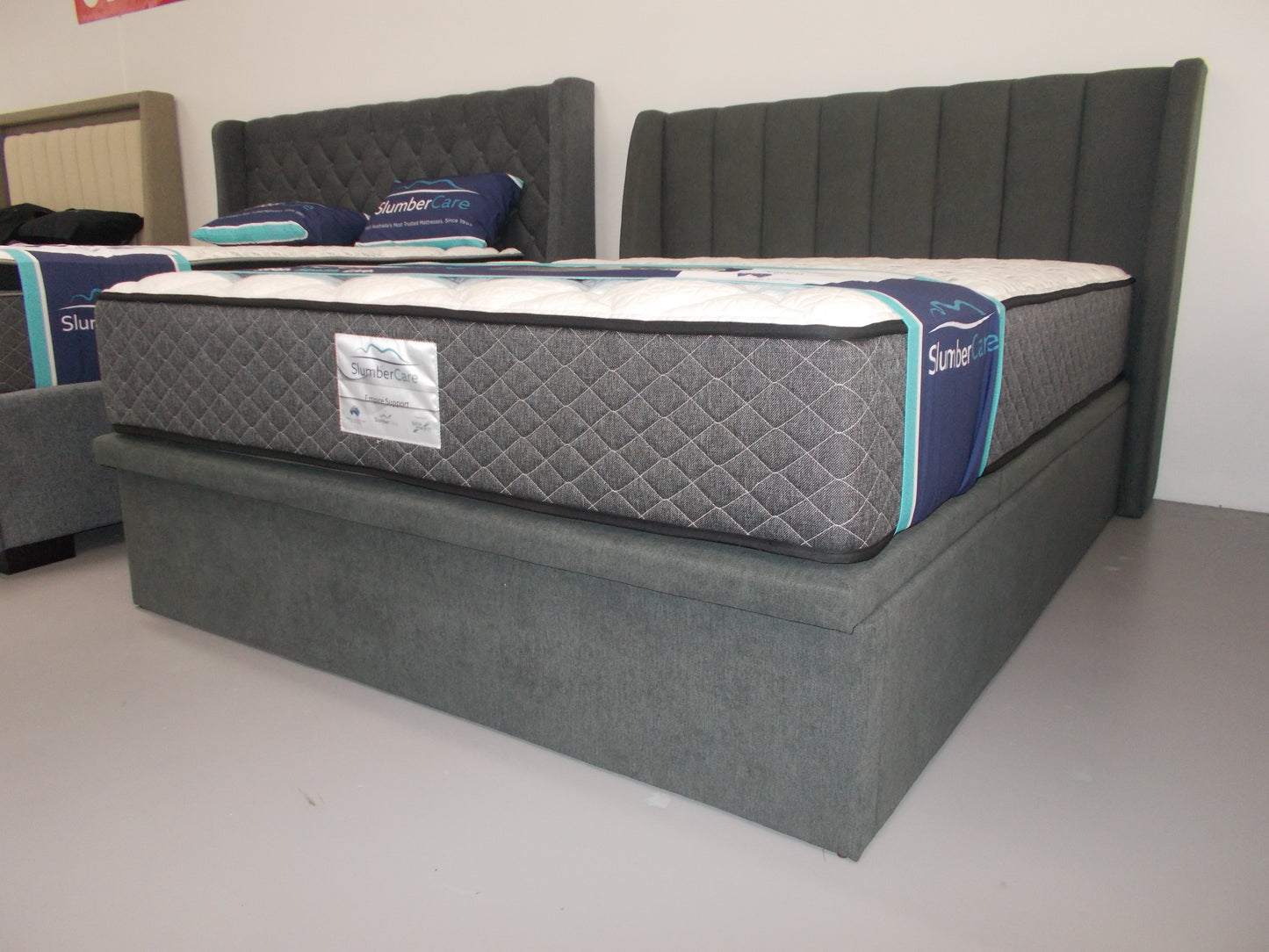 JUSTIN GAS LIFT STORAGE BED FRAME