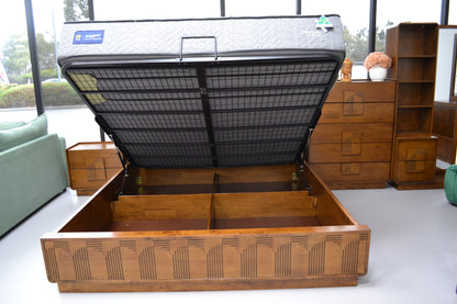 BELMONT GAS LIFT SOLID WOOD BEDROOM RANGE