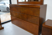 MADDINGTON DRESSER WITH MIRROR WOODEN