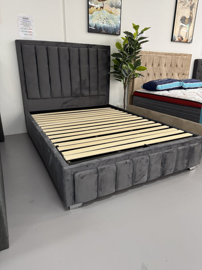 MARIA GAS LIFT STORAGE BED FRAME