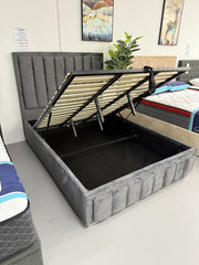 MARIA GAS LIFT STORAGE BED FRAME