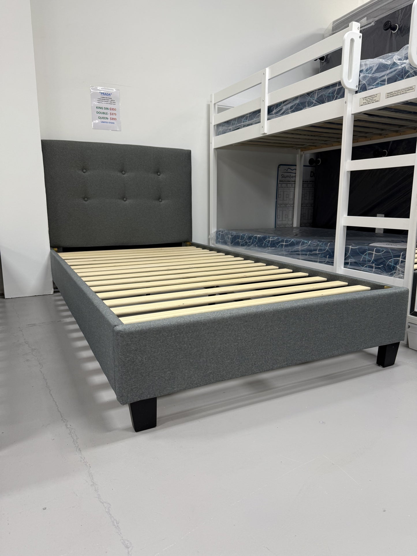 PRADA BED FRAME AFFORDABLE RANGE