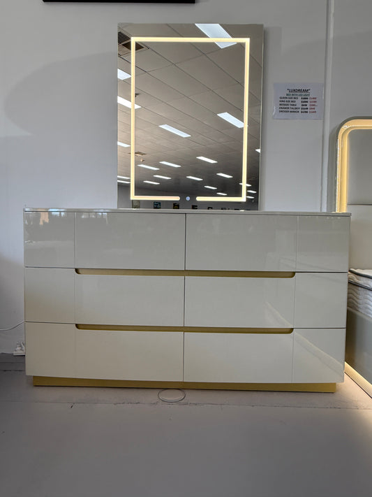 LUXDREAM DRESSER WITH MIRROR
