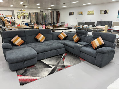 PLATINUM MODULAR SOFA WITH SOFA BED
