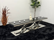 TV UNIT WITH BLACK MARBLE TOP TS016