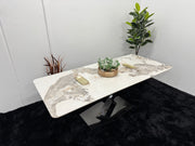 DINING TABLE WITH SLATE TOP DT134