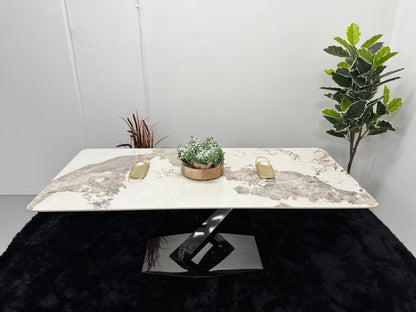 DINING TABLE WITH SLATE TOP DT134
