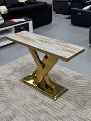 CONSOLE TABLE WITH HIGH QUALITY MARBLE TOP CT064