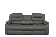 LENGHAM 3+2+1 MANUAL RECLINER SOFA