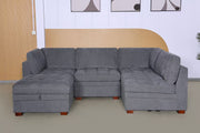 NOVA 4STR WITH OTTOMAN MODULAR SOFA