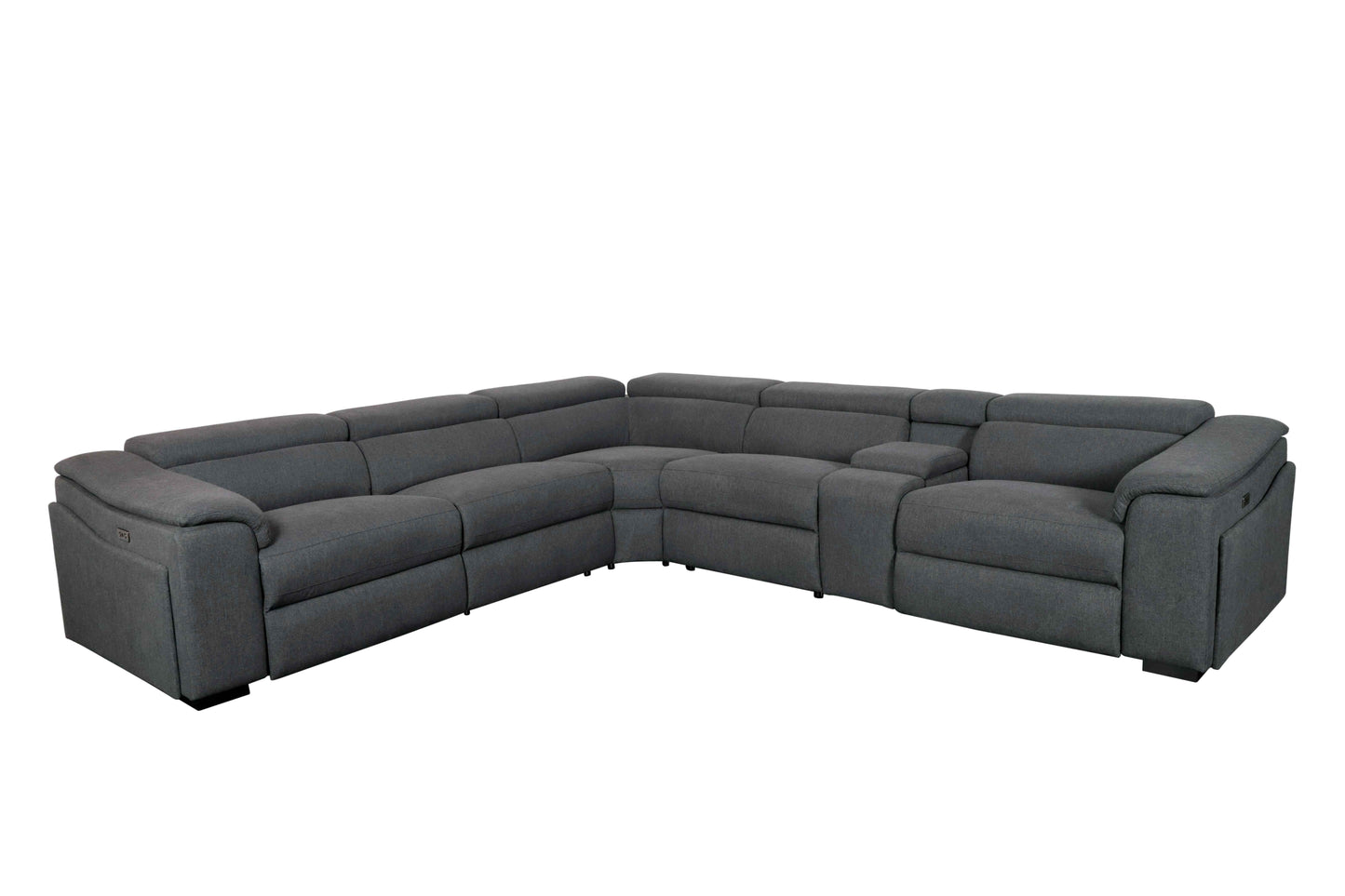 MARYLAND ELECTRIC MODULAR WITH 3 RECLINER FABRIC SOFA...!!!