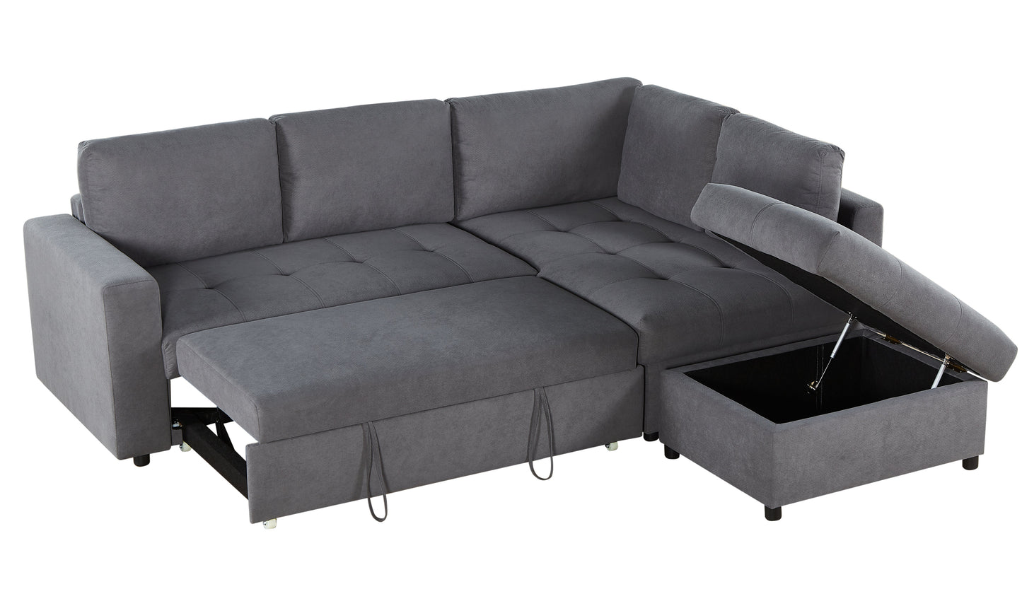 TULIP SOFABED WITH STORAGE OTTOMAN...