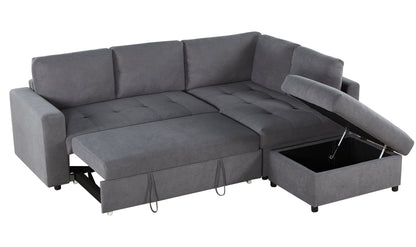 TULIP SOFABED WITH STORAGE OTTOMAN...