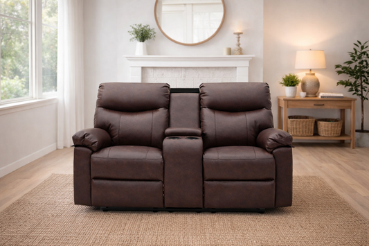 SATIAGO 2STR MANUAL RECLINER SOFA