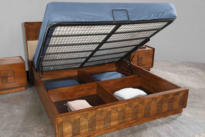 BELMONT GAS LIFT SOLID WOOD BEDROOM RANGE