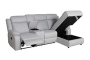 SOFTY CHAISE STORAGE SOFA WITH RECLINER CHAIR & CONSOLE ETA 01/01/2025