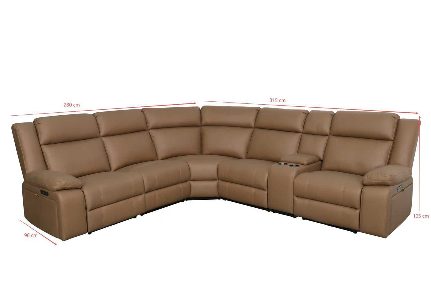 ALKIMOS ELECTRIC MODULAR SOFA WITH ELECTRIC HEADREST NEW ARRIVAL....!!!