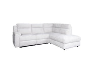 EMILY CHAISE SOFA WITH ELECTRIC RECLINER