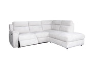 EMILY CHAISE SOFA WITH ELECTRIC RECLINER