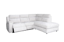 EMILY CHAISE SOFA WITH ELECTRIC RECLINER