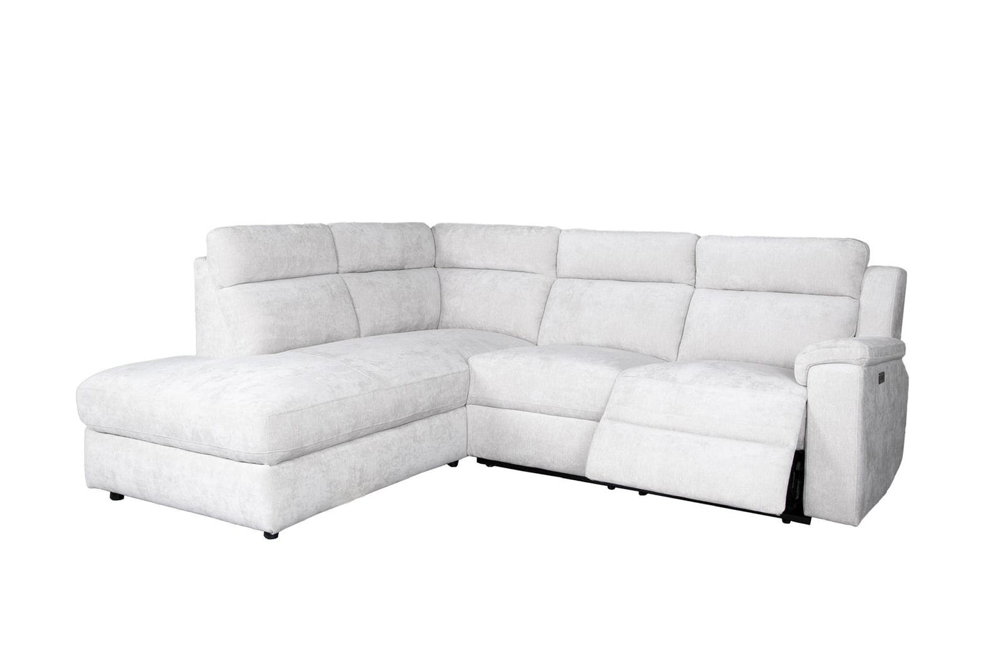EMILY CHAISE SOFA WITH ELECTRIC RECLINER NEW ARRIVALS....!!!