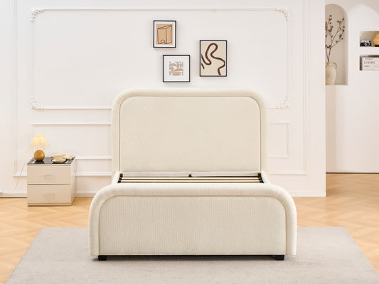 BREEZE Side Gas Lift Bed Frame | Minimal Design with Smart Storage New Arrival...!!!